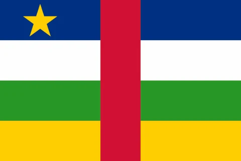 Central African Republic flag